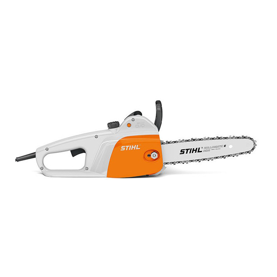 Stihl MSE 140 Instruction Manual