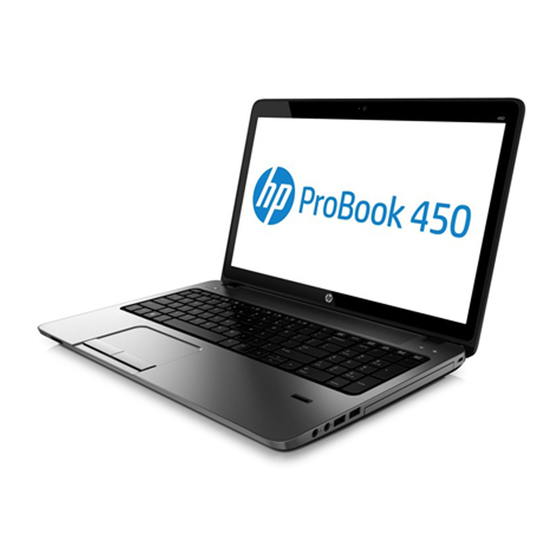 HP ProBook 450 G3 Manuals