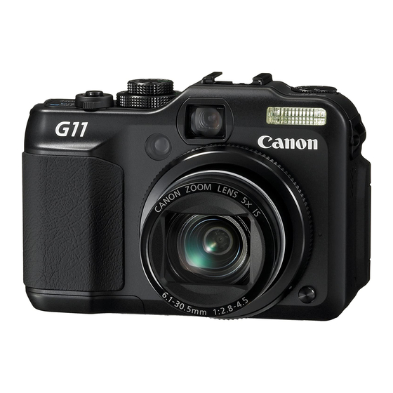 Canon PowerShot G11 Manuals