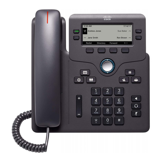 Cisco IP Phone 6841 Administration Manual