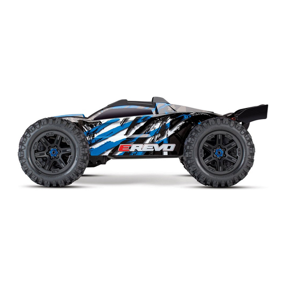 Traxxas E-Revo VXL Brushless Owner's Manual