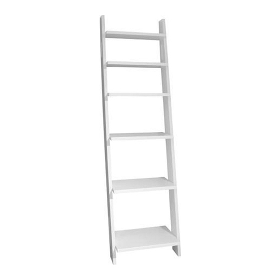 BOPITA LADDER DISPLAY WHITE Assembly Instructions Manual