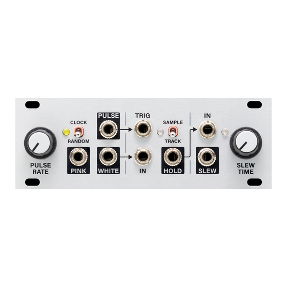 Intellijel Noise Tools 1U Manual