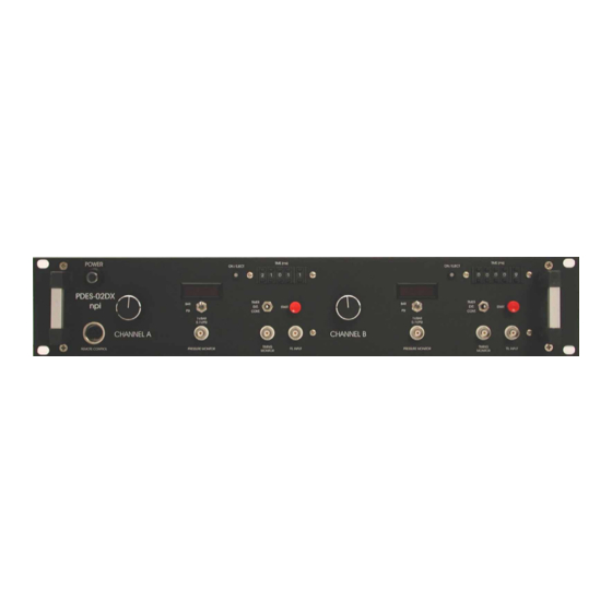 NPI PDES-02DX Manuals