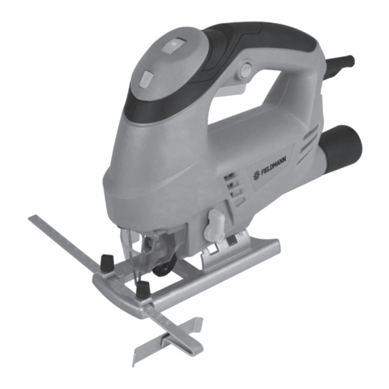 Fieldmann FDP 2001-E Manual