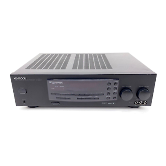 Kenwood KR-300HT Instruction Manual