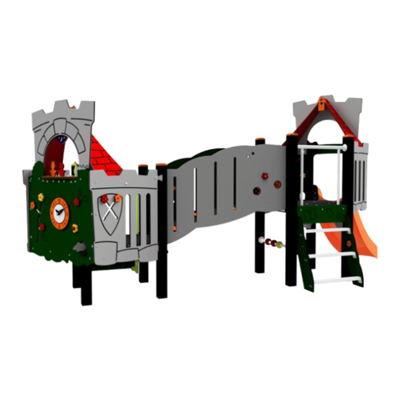 BOERPLAY Castle Marksburg Installation Instructions Manual