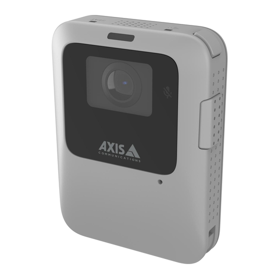 Axis W110 User Manual