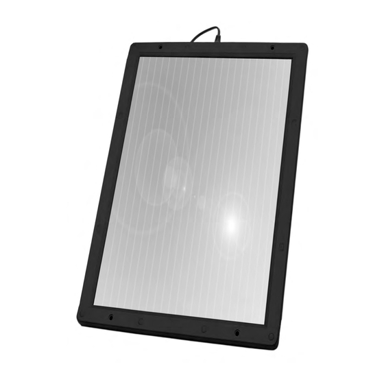 Coleman 10 WATT SOLAR BATTERY TRICKLE CHARGER User Manual