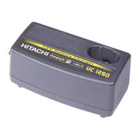 Hitachi UC 12SD Instruction Manual And Safety Instructions