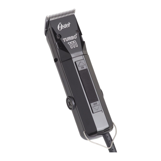 Oster 78005 Instruction Manual