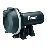 Simer 3420P Owner's Manual