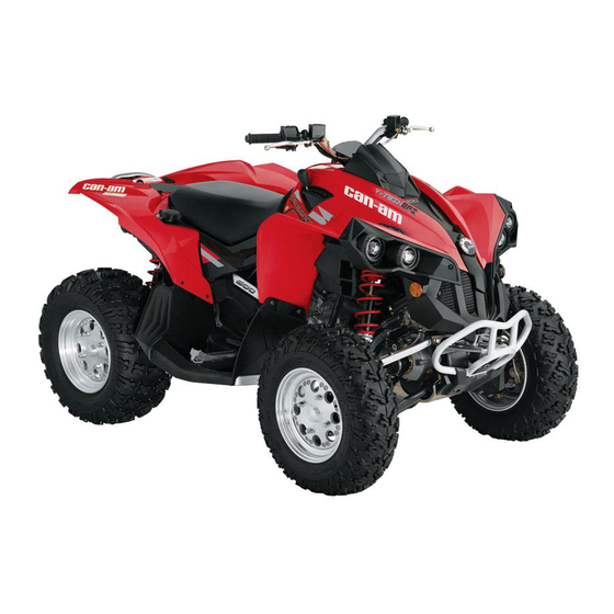 BRP can-am RENEGADE 500 2015 Operator's Manual