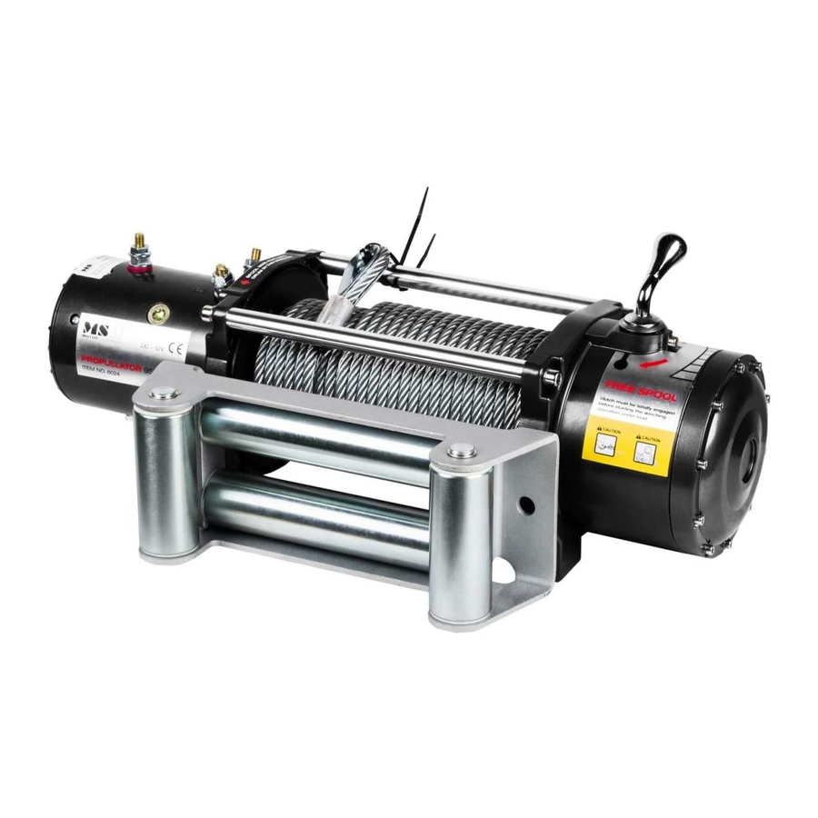 MSW Propullator 13500-PRO User Manual