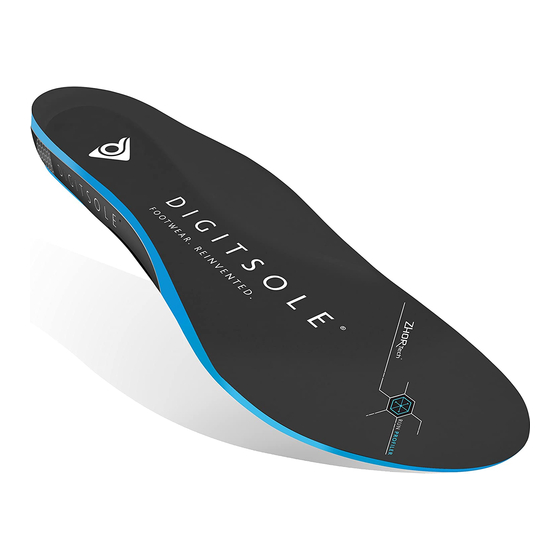 Digitsole RUN PROFILER V1 User Manual