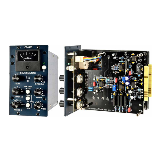 Sound Skulptor CP4500 Setup Manual