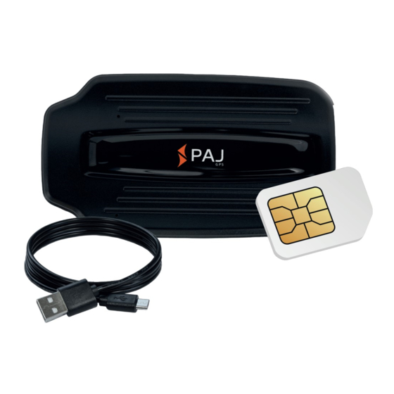 PAJ POWER Finder 4G USA GPS Tracker Manuals