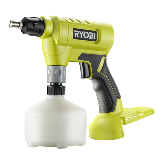 Ryobi R18CWS10 Manual