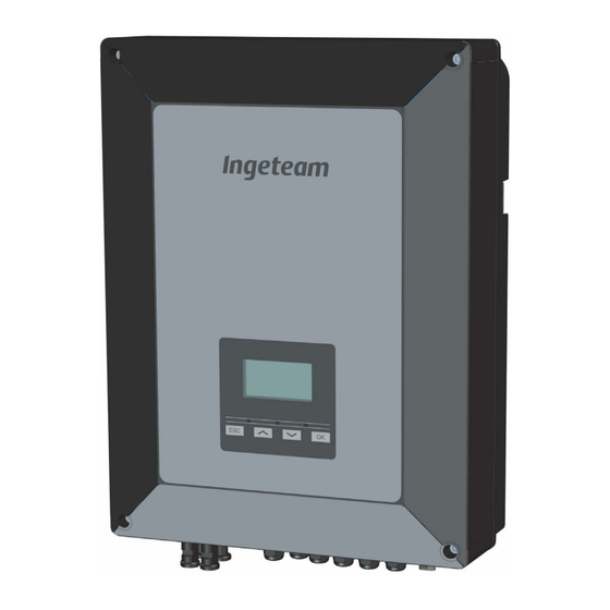 Ingeteam INGECON SUN 1Play TL M Installation And Usage Manual