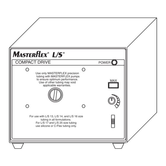 Masterflex L/S MFLX77200-12 Manuals