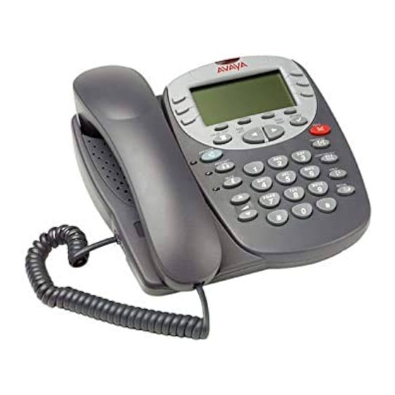 Avaya IP Office 5610 Quick Reference Manual