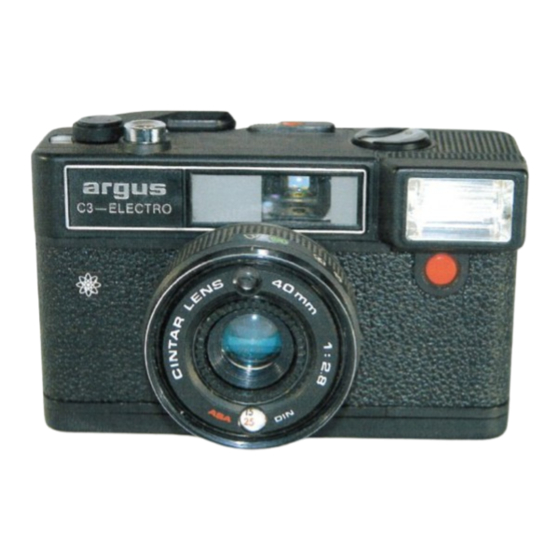 Argus C3-ELECTRO Instruction Manual