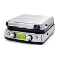 Green Pan 4 SQUARE WAFFLE MAKER User Manual