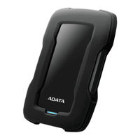 Adata AHD330-5TU31-CBK Quick Start Manual