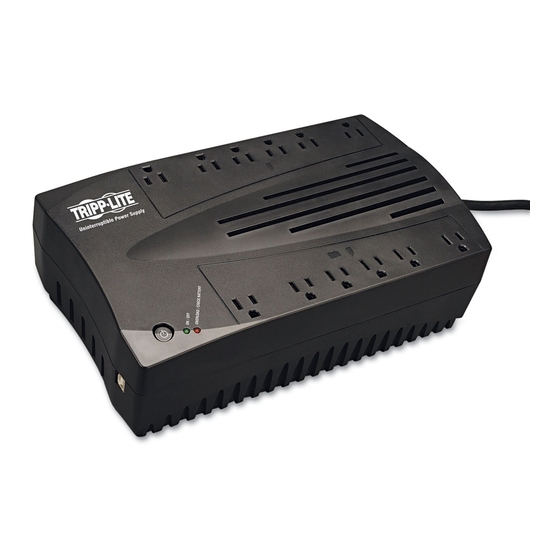 Tripp Lite AVR750U Especificación