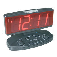 Geemarc Large Display Alarm Clock User Manual