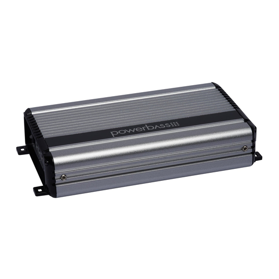 PowerBass Xtreme XL-350DM Owner's Manual