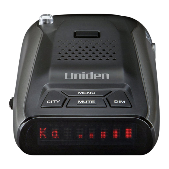 Uniden LRD750 User Manual