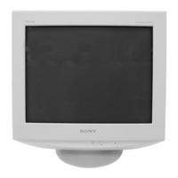 Sony Trinitron CPD-E530 Service Manual