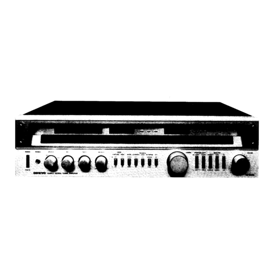 Onkyo TX-5000 Service Manual
