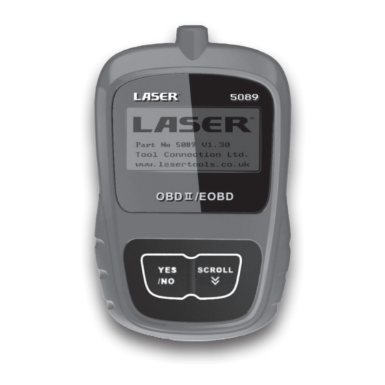 Laser OBDII Instructions Manual