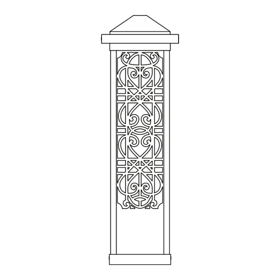 AMP Lighting APL-301X-XX-4-B-BZ Series Installation & Maintenance Manual