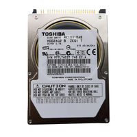 Toshiba MK1031GAS User Manual