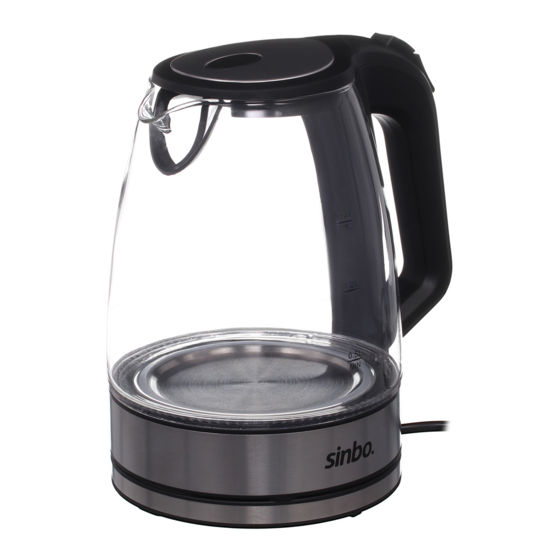 Sinbo SK 7390 Instruction Manual