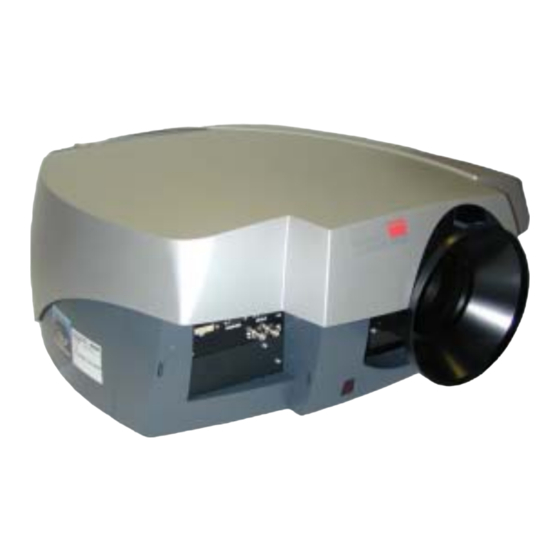 Barco CineVERSUM 110 Installation Manuallines