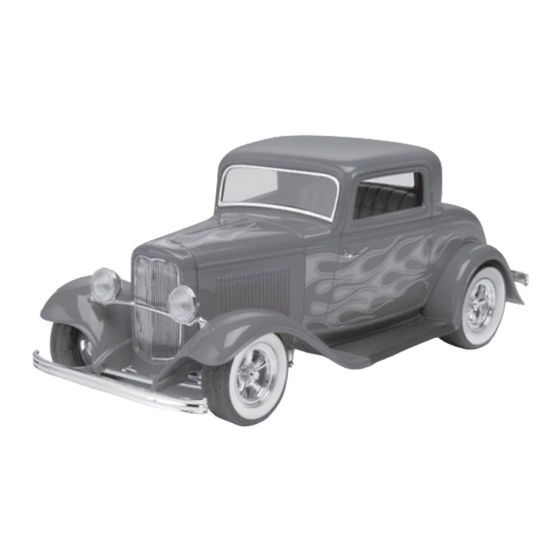 REVELL Monogram '32 Ford 3-Window Coupe Manuals