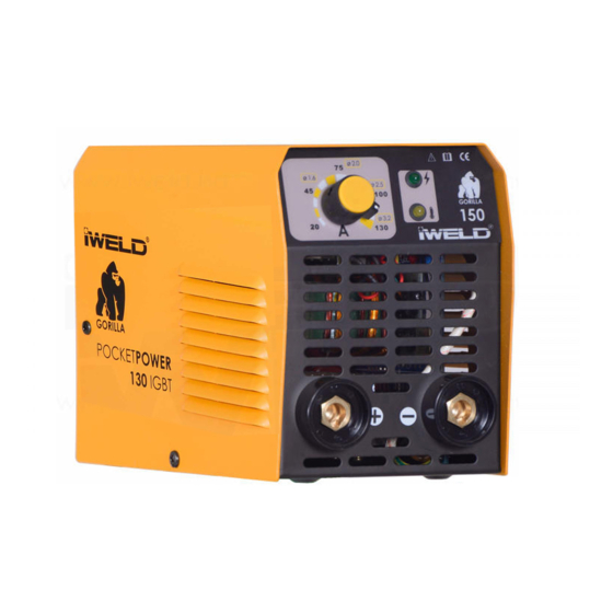 iWeld GORILLA POCKETPOWER 130 IGBT User Manual