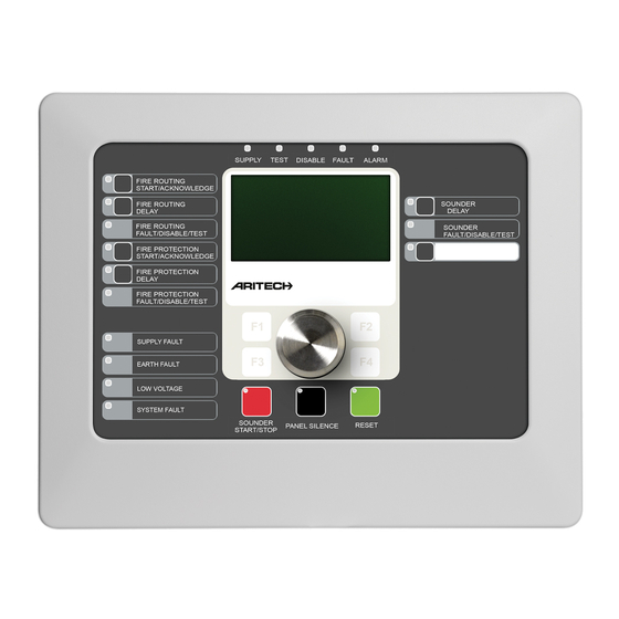 Aritech 2X-F1 Operation Manual