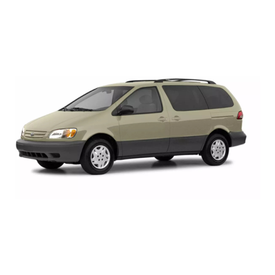 Toyota 2003 Sienna Owner's Manual