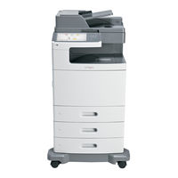 Lexmark X790 series User Manual
