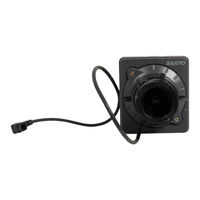 Sanyo Colour CCD Camera VCC-5775P Instruction Manual