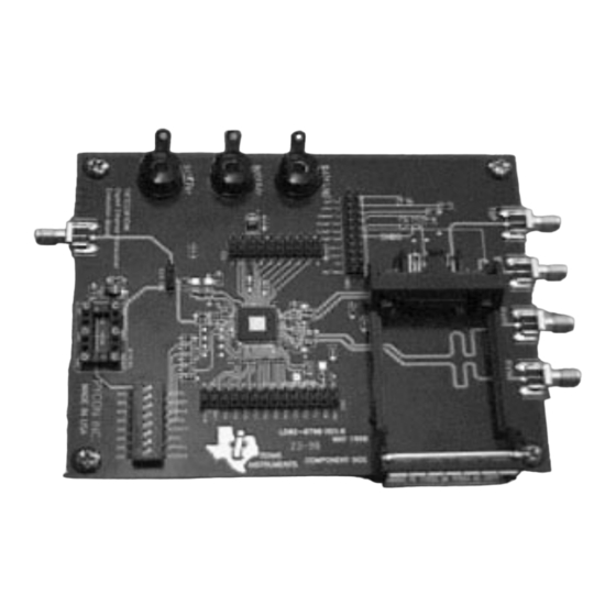Texas Instruments TNETE2201 Manual