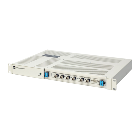 Meggitt VM600 Quick Start Manual