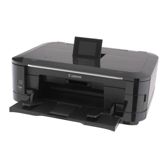Canon PIXMA MG6120 Series Getting Started