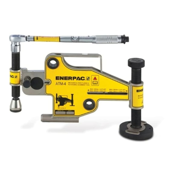 Enerpac ATM-4 Instruction Sheet