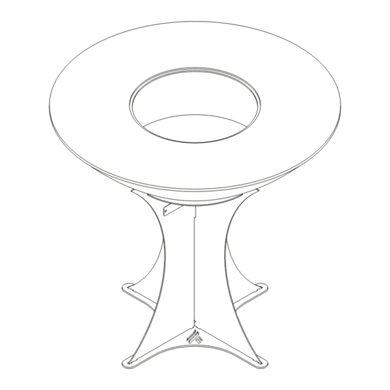 Arteflame Classic 40 Euro Tall Base Assembly Instructions Manual